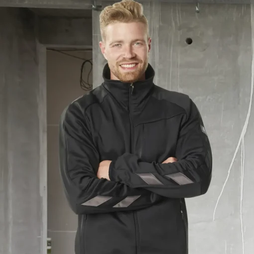 Mascot Unique fleecetrøje med lynlås sort str. L