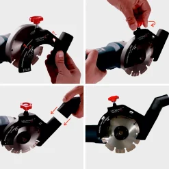 Mechanic AirDUSTER 125 mm støvskærm til skæring