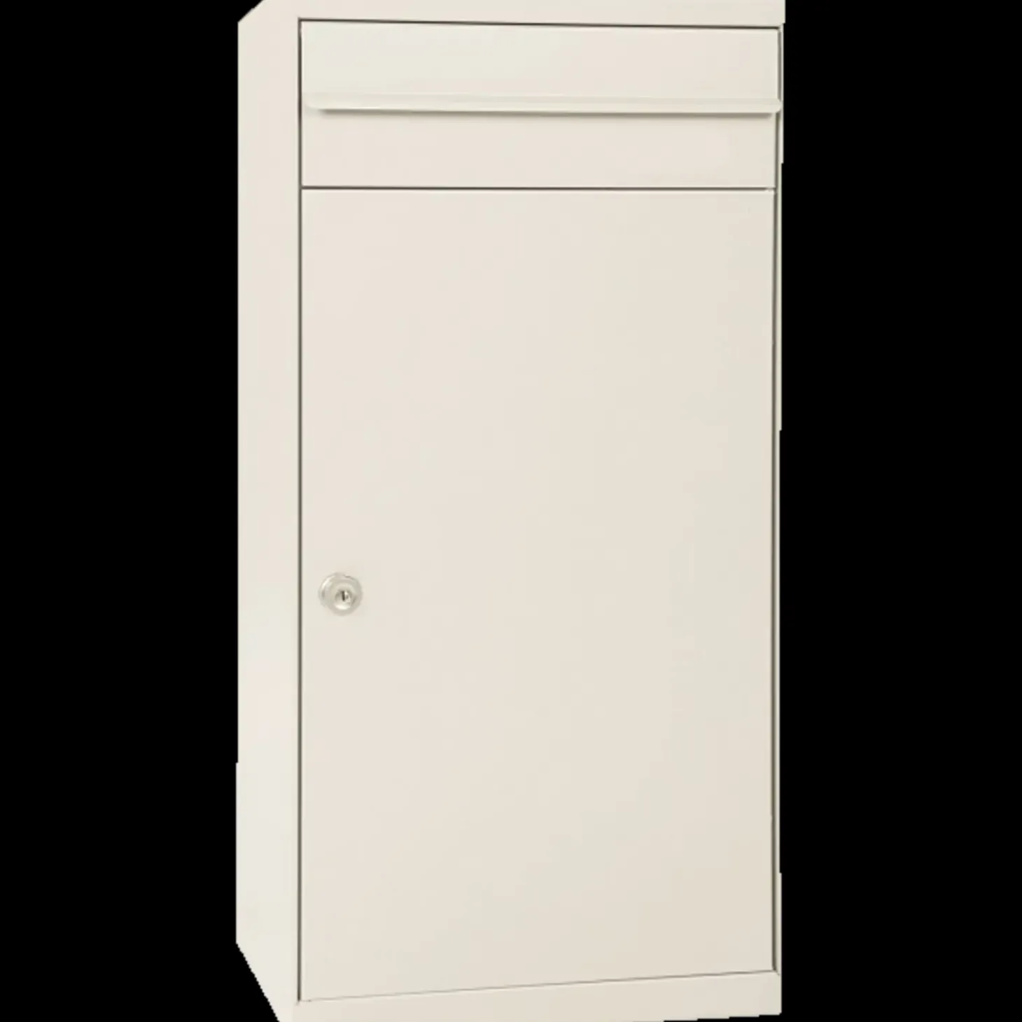 ME|FA pakkepostkasse Cedar m/montagestænger (882) hvid