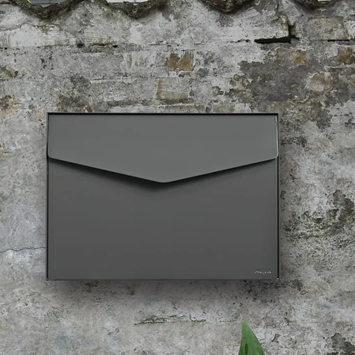 ME|FA postkasse Letter (111) basalt grå med Ruko lås