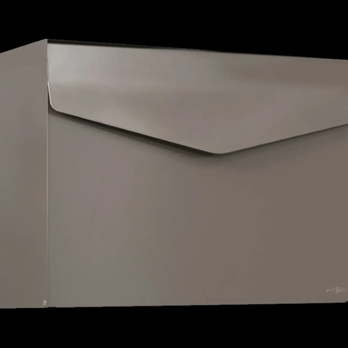 ME|FA postkasse Letter (111) beigegrå med ME|FA lås