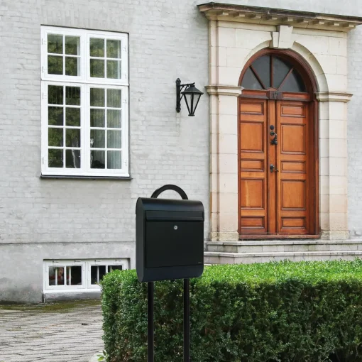 ME|FA postkasse Ruby (864) sort struktur