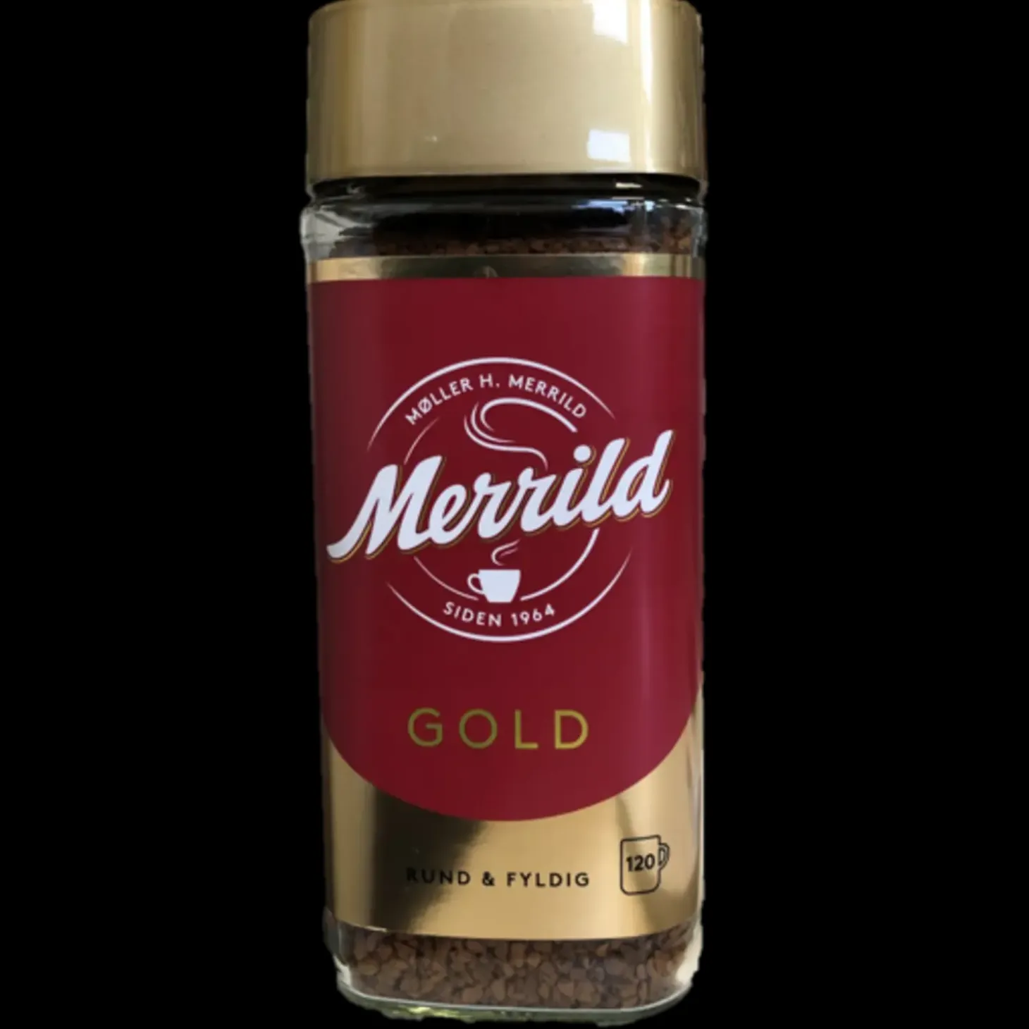 Merrild instant kaffe mellem ristet 200 gr.