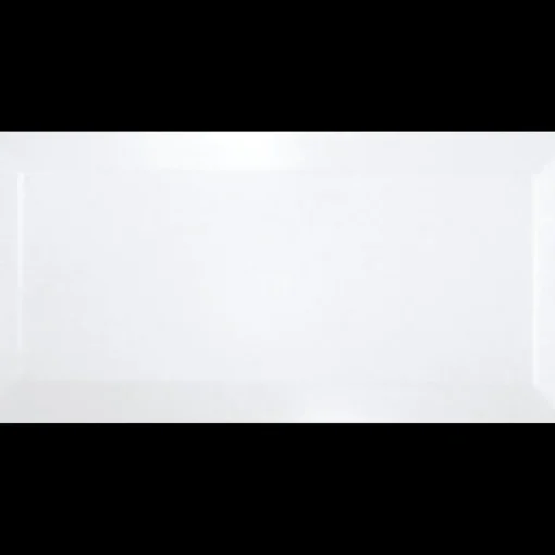 Metro vægflise 7,5x15 cm blank hvid