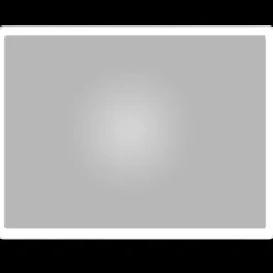 Mikelo R01 LED spejl hvid ramme 60X80CM