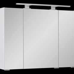 Mikelo Reno spejlskab 80x60x15 cm hvid højglans