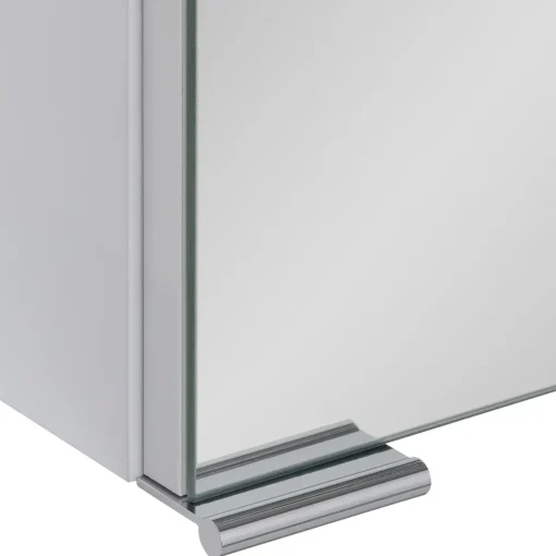 Mikelo Reno spejlskab 80x60x15 cm hvid højglans