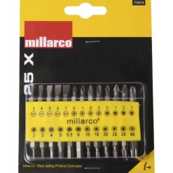 Millarco bitssæt 25 stk