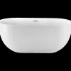 Milobad badekar 78x60x170 cm hvid akryl