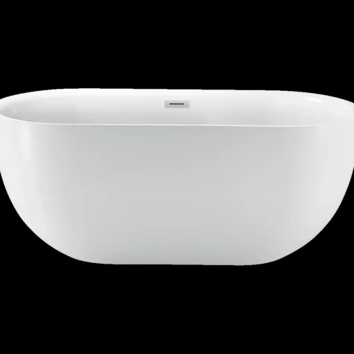 Milobad badekar 78x60x170 cm hvid akryl