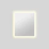 Milobad CL30 spejl frosted 70x60 cm
