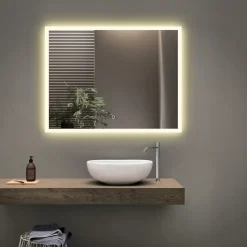 Milobad CL30 spejl frosted 70x90 cm