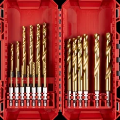 Milwaukee chockwave™ HSS-G-TIN metalborsæt 19 bor