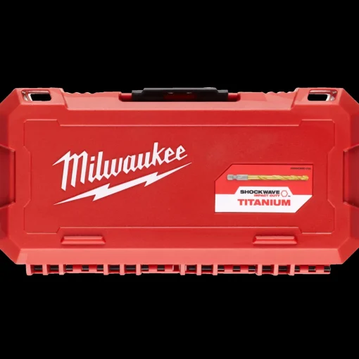 Milwaukee chockwave™ HSS-G-TIN metalborsæt 19 bor