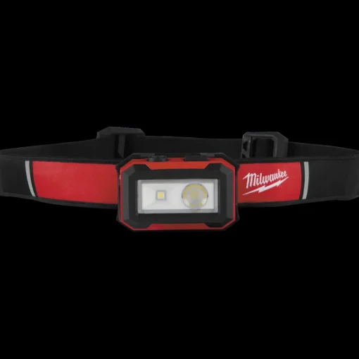 Milwaukee IR HL450 USB-genopladelig pandelampe