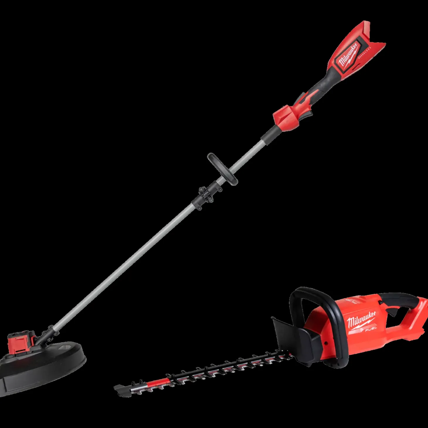 Milwaukee M 18 powerpack M18 BLLT græstrimmer/M18 FHET60 hækkeklipper solo