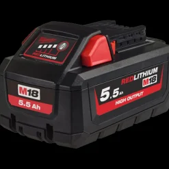 Milwaukee M18 batteri high output 18V 5,5 Ah