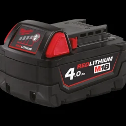 Milwaukee M18 BDD-403C 18V bore-/skruemaskine 3x4.0 Ah batteri og lader