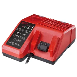 Milwaukee M18 BDD-403C 18V bore-/skruemaskine 3x4.0 Ah batteri og lader