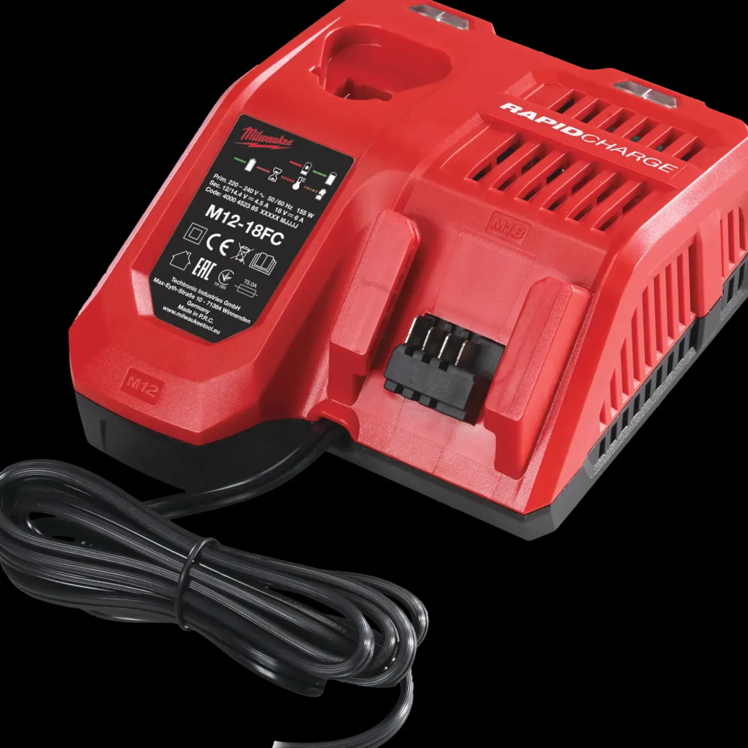 Milwaukee M12-18 FC hurtigoplader