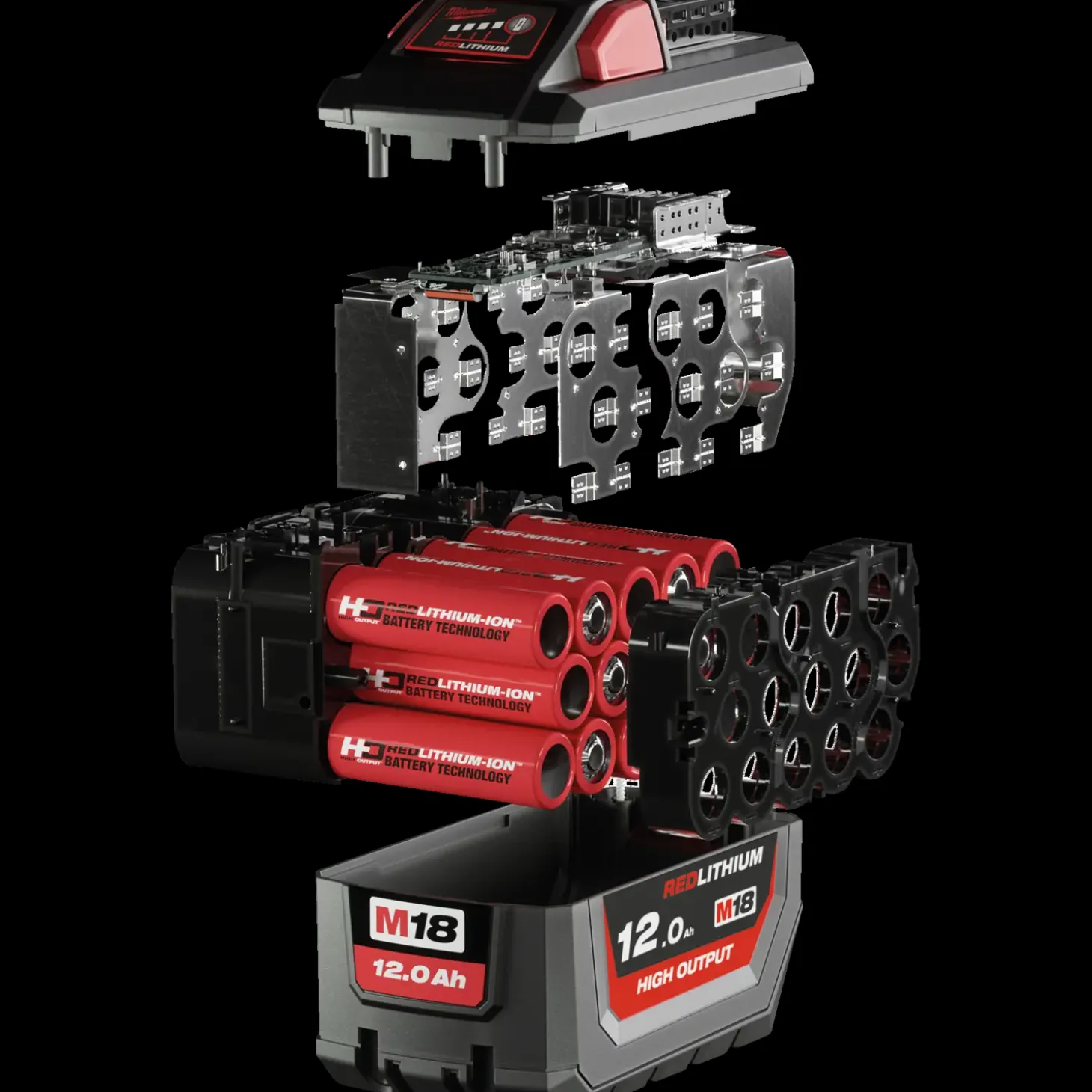 Milwaukee M18 HB12 18V high output 12.0 Ah batteri