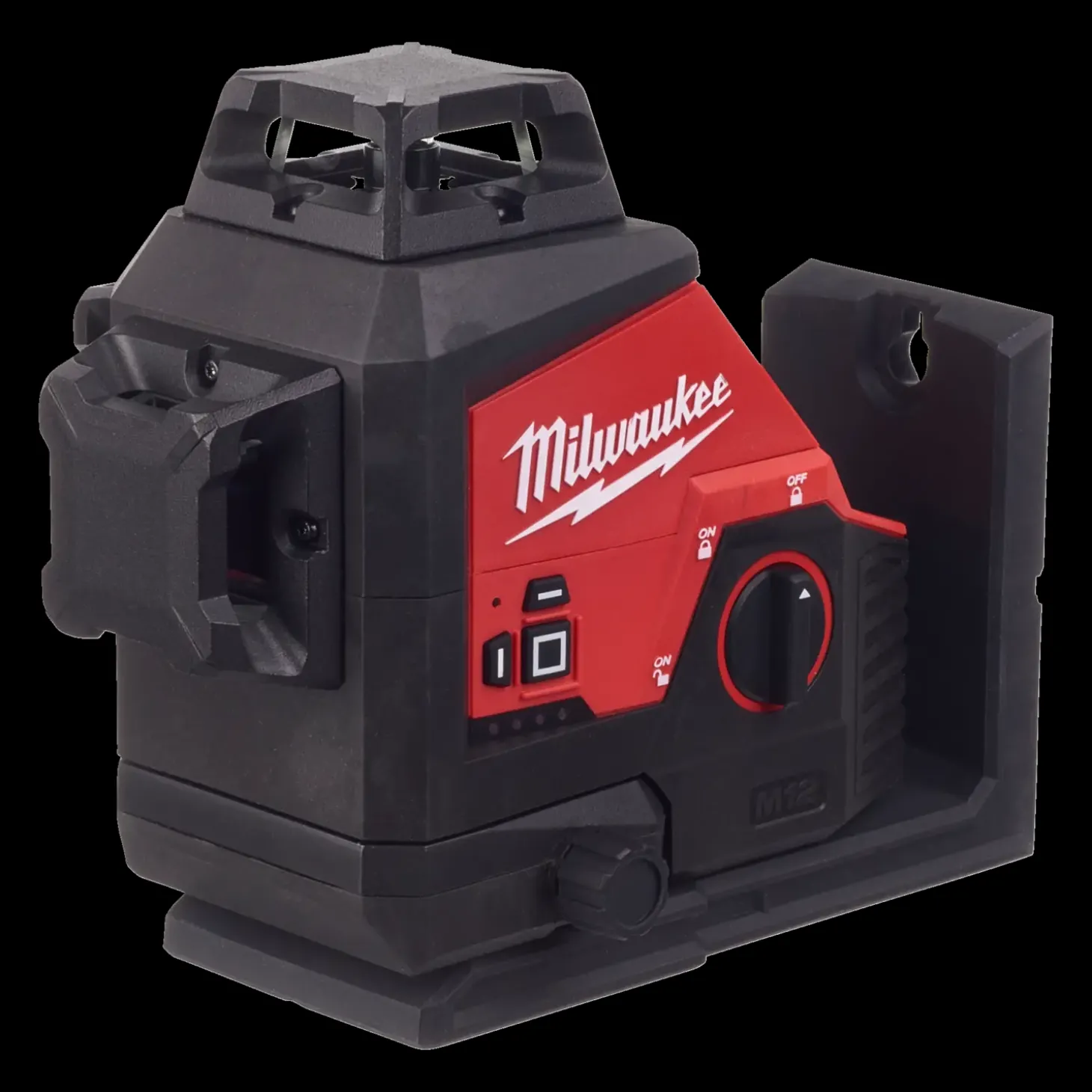 Milwaukee M12 3PL-0C grøn 360° 3 plans laser solo