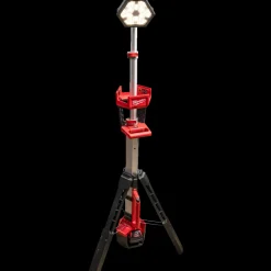 Milwaukee M18 SAL-0 18V arbejdslampe på stativ solo