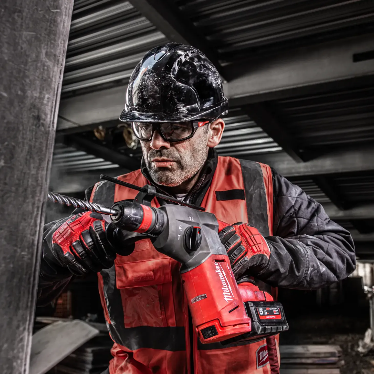 Milwaukee MX4 - 4 skærs SDS+ hammerbor 5x115 mm