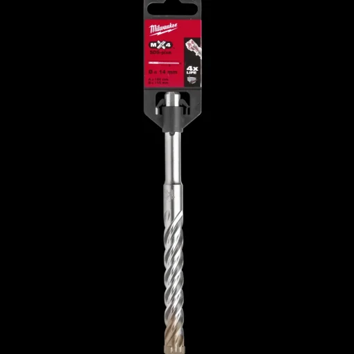 Milwaukee MX4 - 4 skærs SDS+ hammerbor 14x160 mm