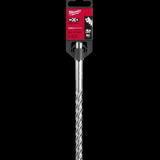 Milwaukee MX4 - 4 skærs SDS+ hammerbor 10x160 mm