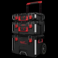 Milwaukee Packout™ 3-delt sæt med trolley og to modulsystem bokse