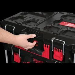 Milwaukee Packout™ 3-delt sæt med trolley og to modulsystem bokse