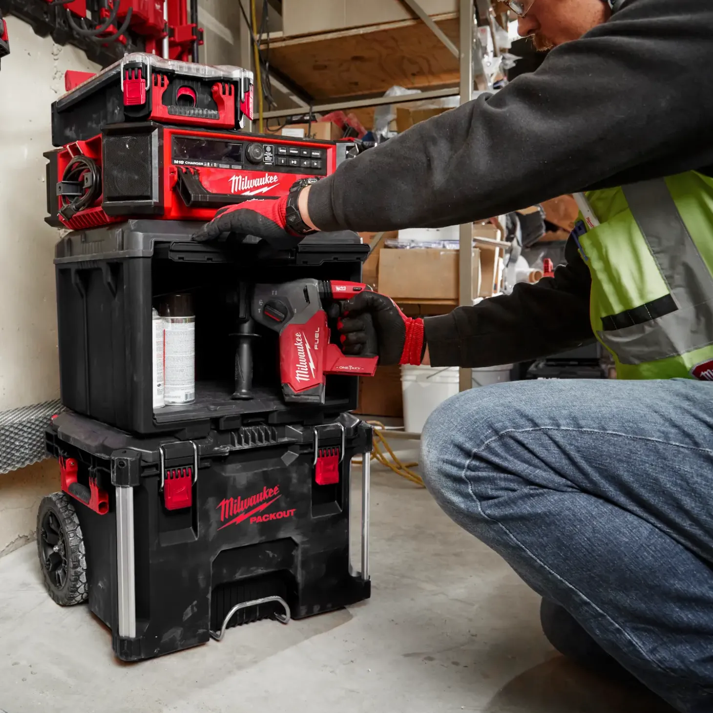 Milwaukee Packout™ jalousiskab