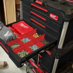Milwaukee packout kuffert 4 skuffer