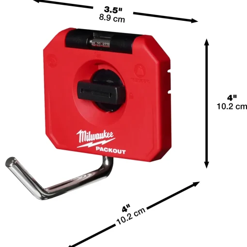 Milwaukee packout lille lige enkelt krog