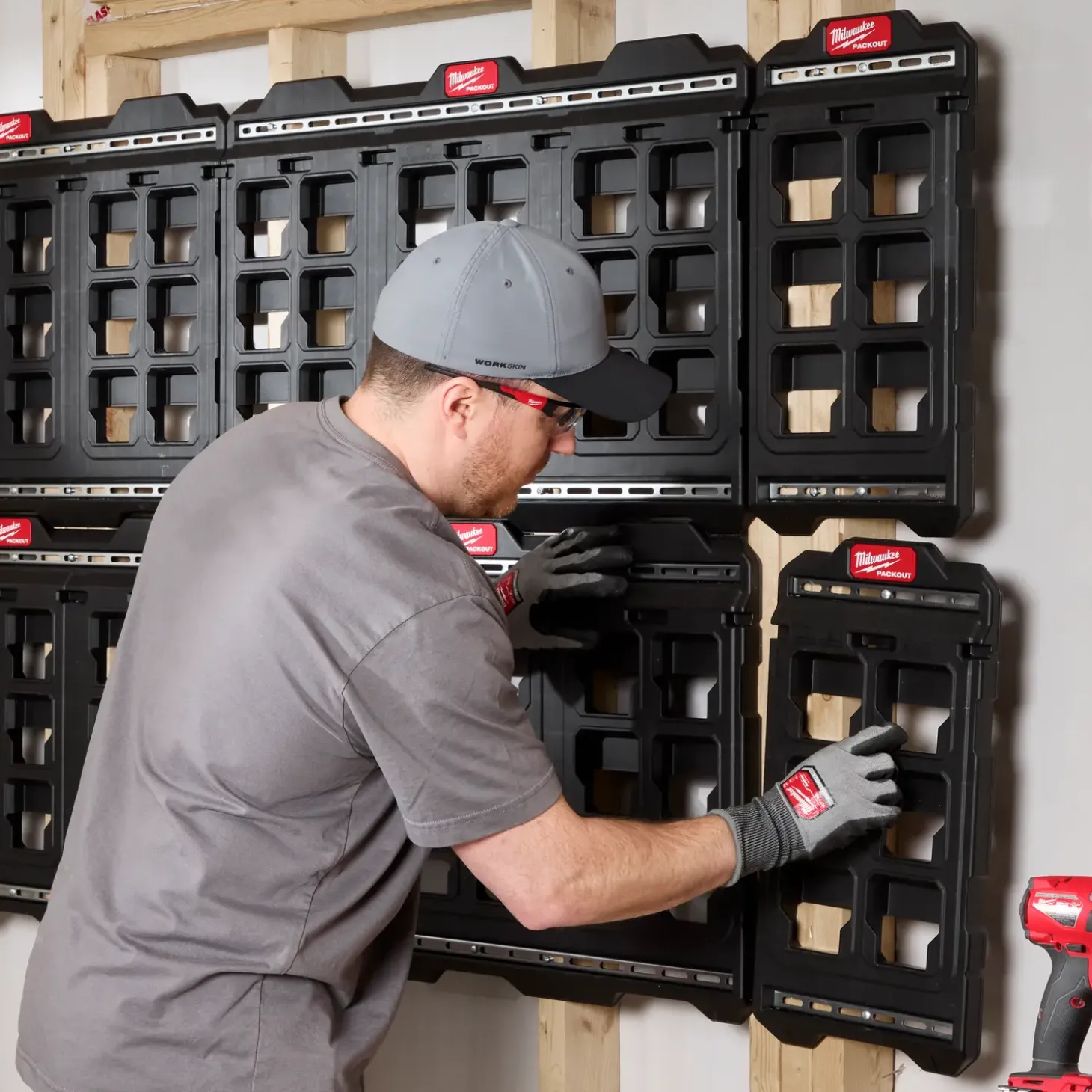 Milwaukee packout monteringsplsde komplet