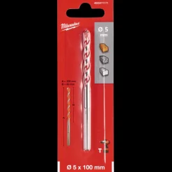 Milwaukee premium murbor med karbidspids 5x100 mm