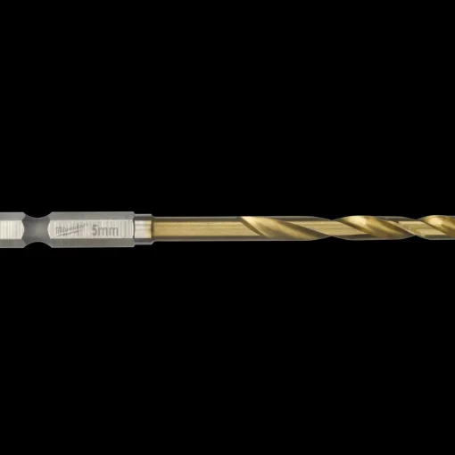 Milwaukee Red Hex shockwave™ HSS-Tin metalbor 5 mm
