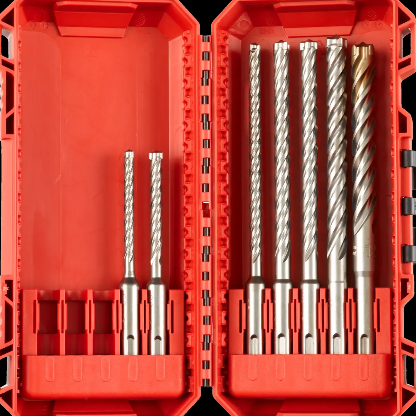 Milwaukee SDS-Plus MX4 borsæt - 4 skær - 7 bor