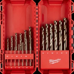 Milwaukee shockwave™ HSS-G-CO metalborsæt 19 bor
