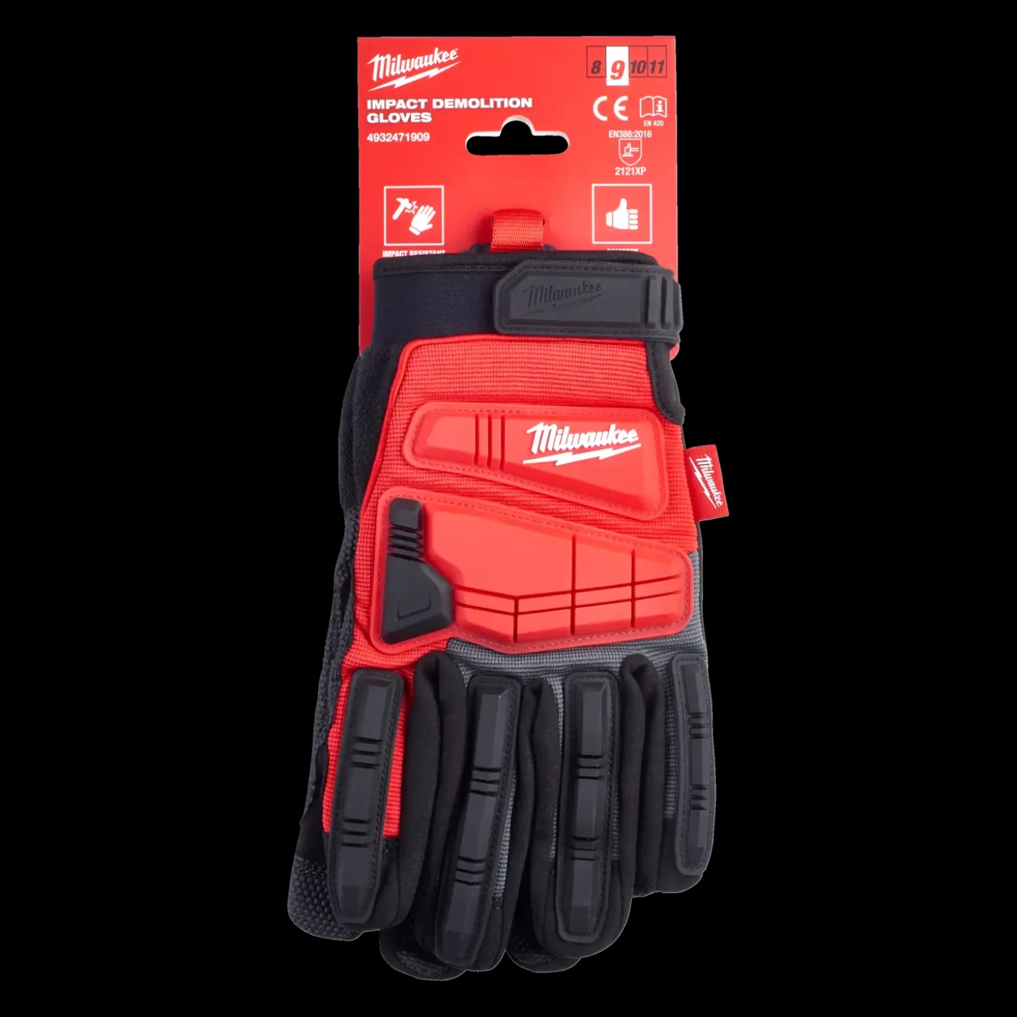 Milwaukee slagfaste nedrivningshandsker M