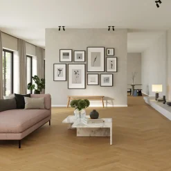 Moland Bastion sildebens-vinylgulv natur eg