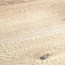 Moland Morello Living parketgulv i eg børstet hvid