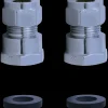Monteringssæt t/klemring armatur 1/2"x10 mm krom