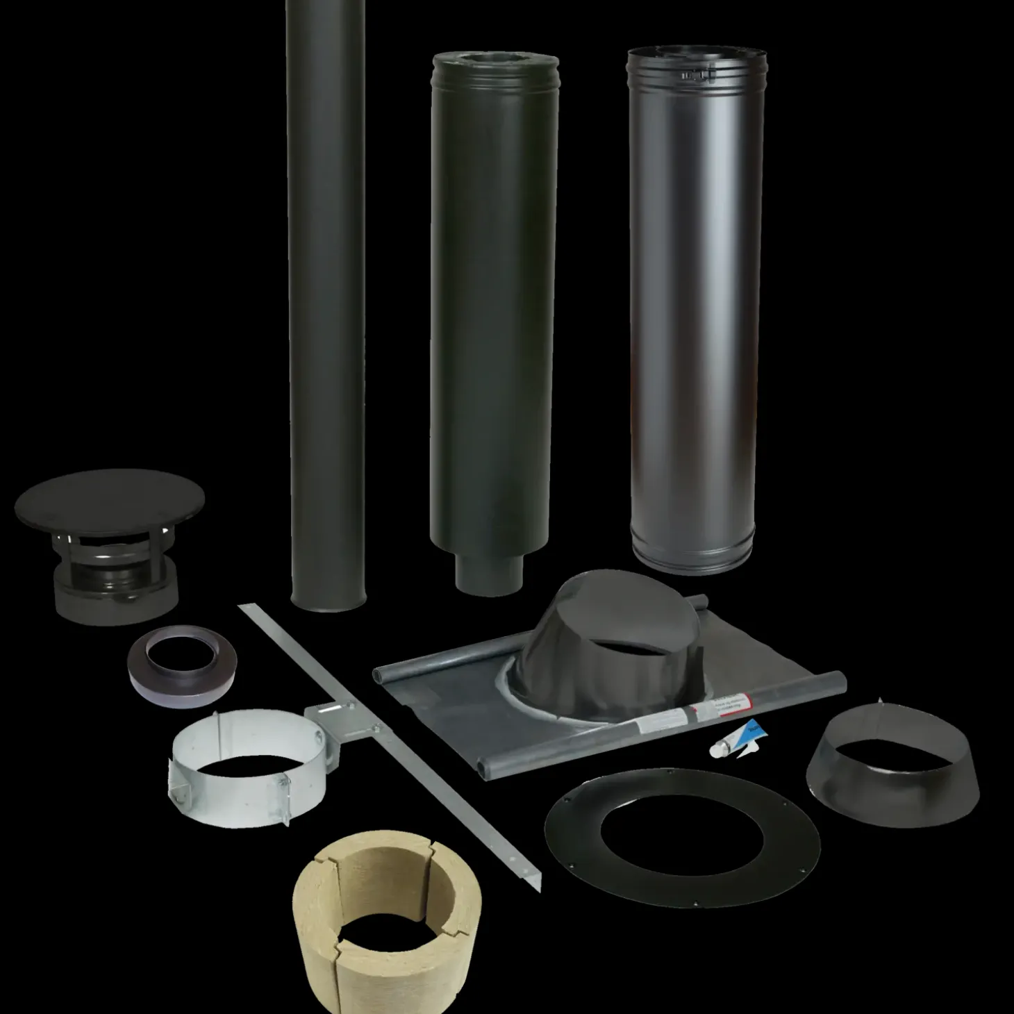 Morsø systemskorsten komplet 3,5 meter