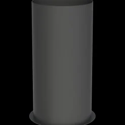 Morsø vinkel røgrør Ø120 sort 300 mm. langt