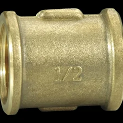 Muffe 1/2" messing