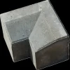 Multikant standard TP15 indv.hjørne, grå med skrå bagkant - 14x21x15,5 cm