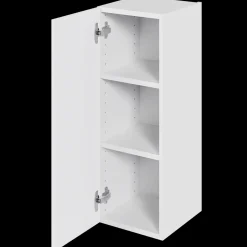 Multi-Living overskab hvid folie 30 cm