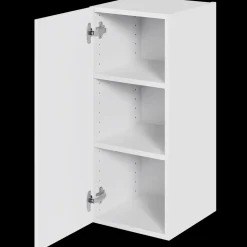 Multi-Living overskab hvid folie 30 cm